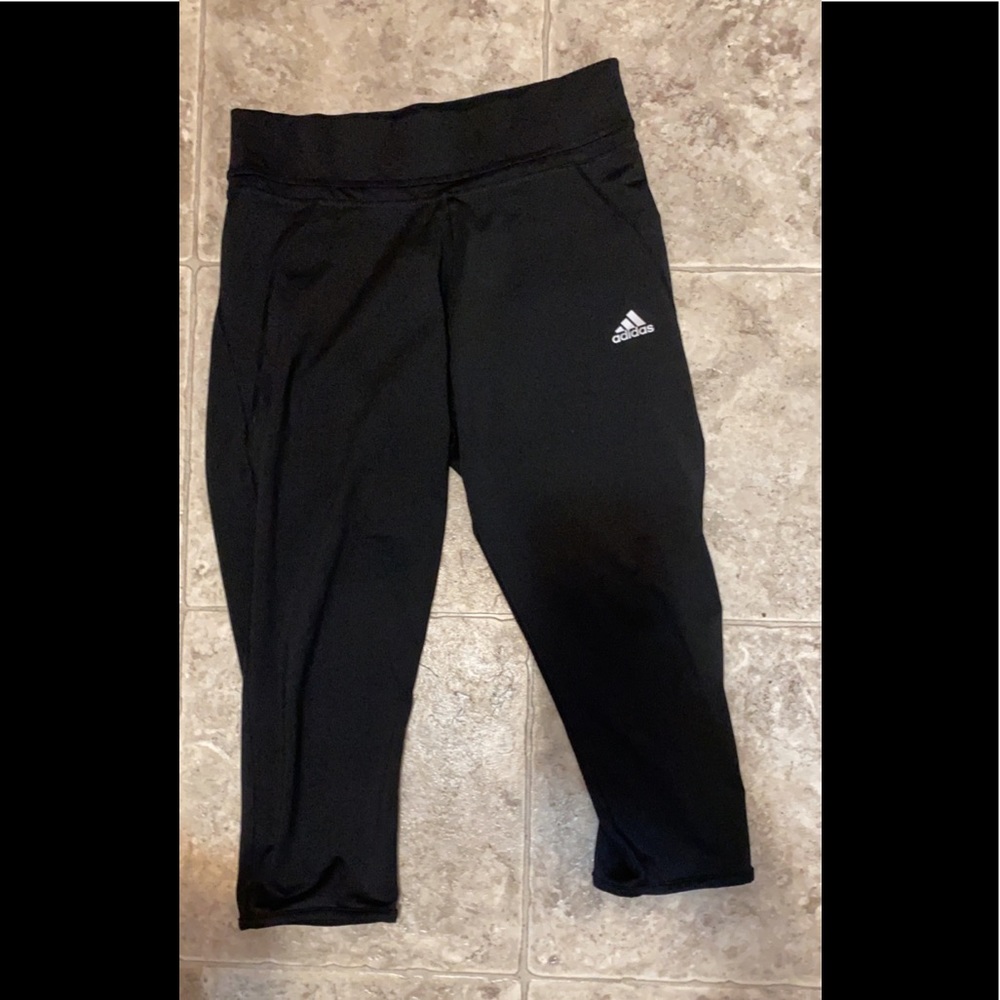 Three adidas Capris pants
